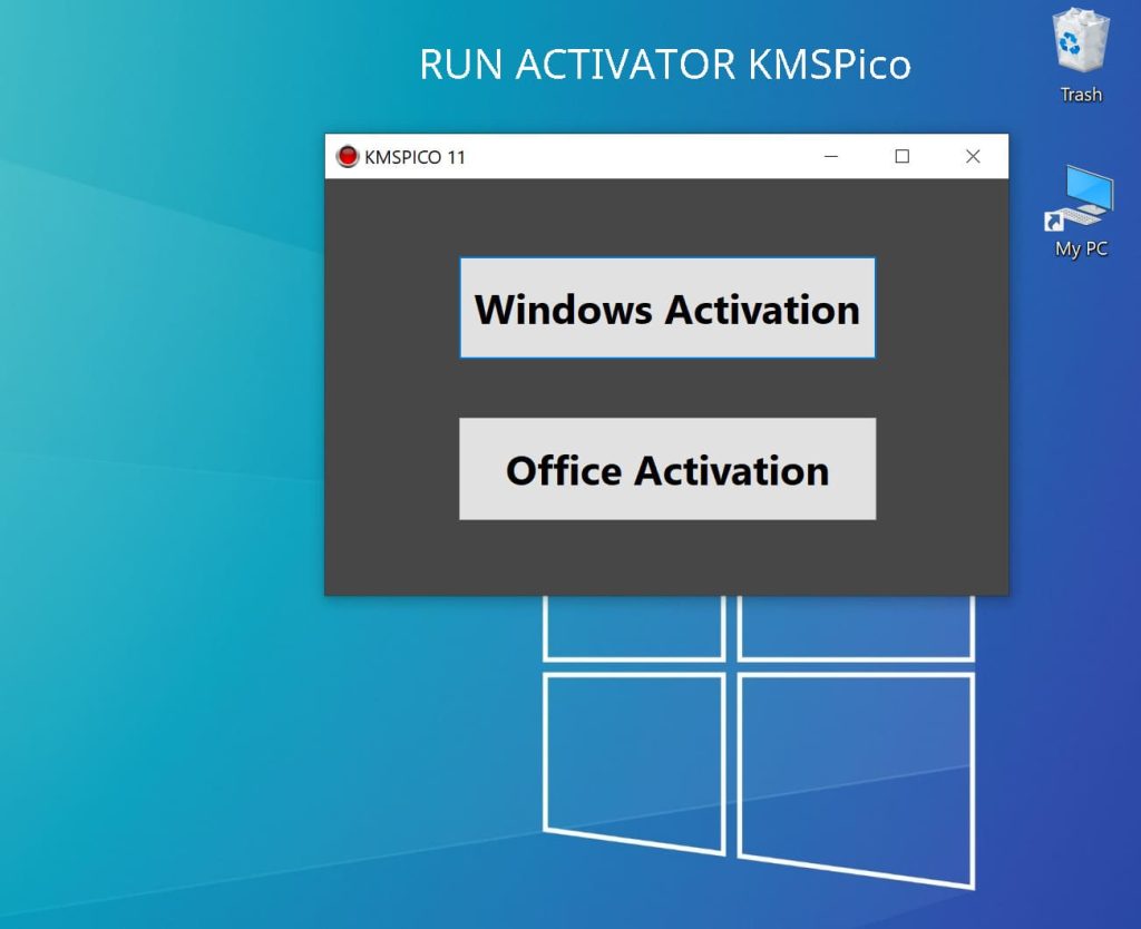 Run activator KMSPico